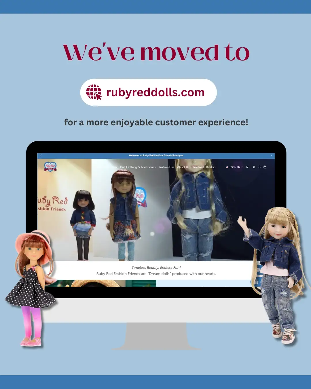 Collectible Doll Series - Create Your Dream Doll